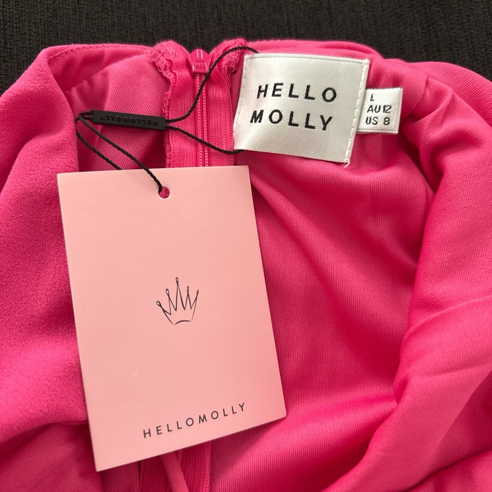 Pink Hello Molly Dress - Picture 3 of 3